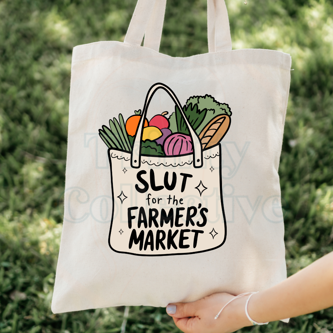 Farmer's Market Love | Canvas Tote