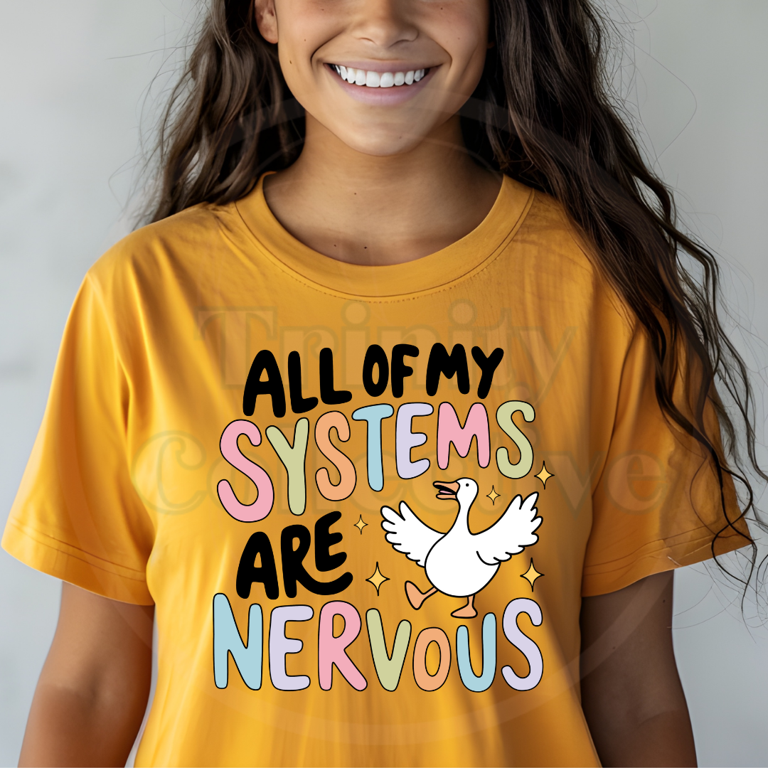 My Systems Are Nervous | Graphic T-shirt