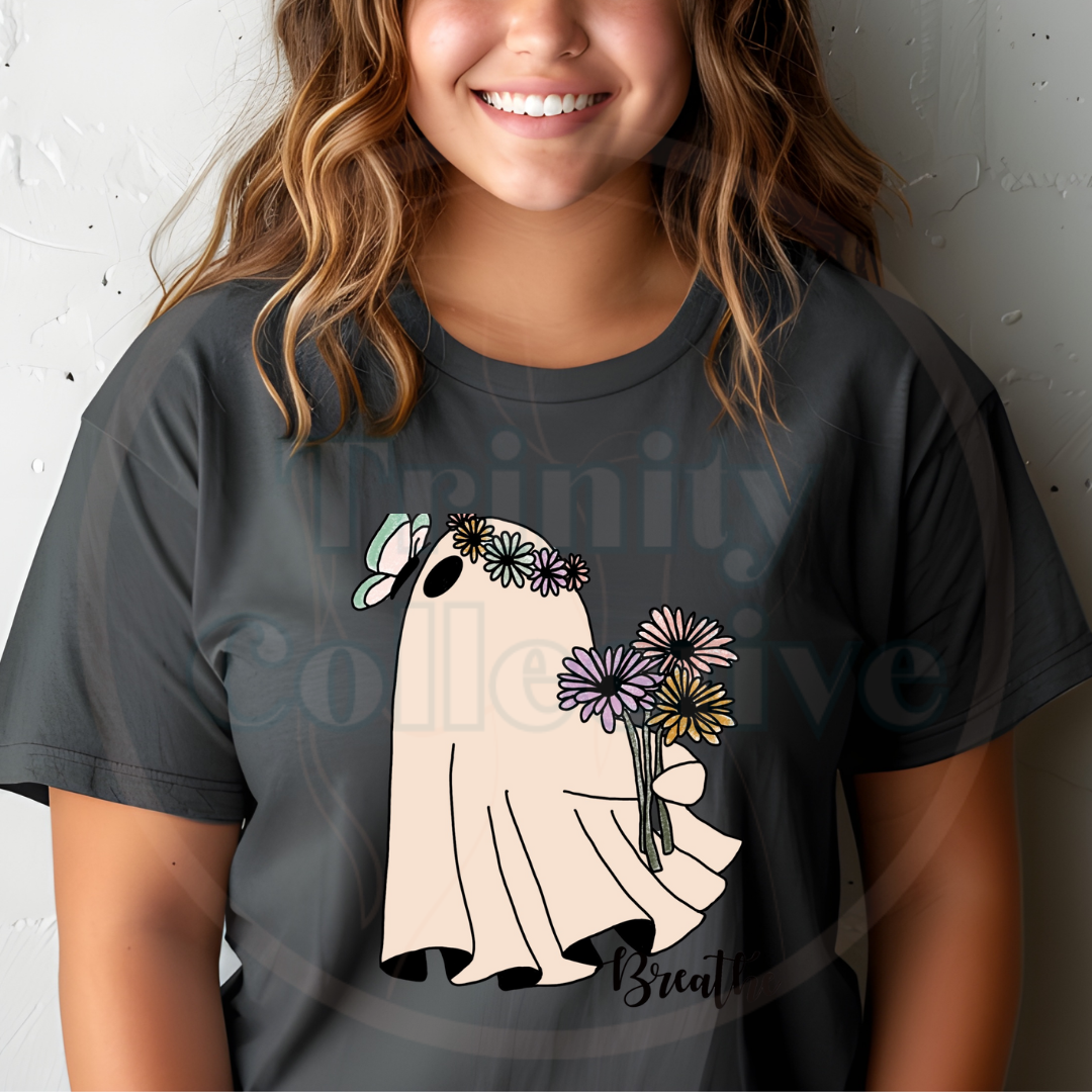 Breathe Ghostie | Graphic T-shirt