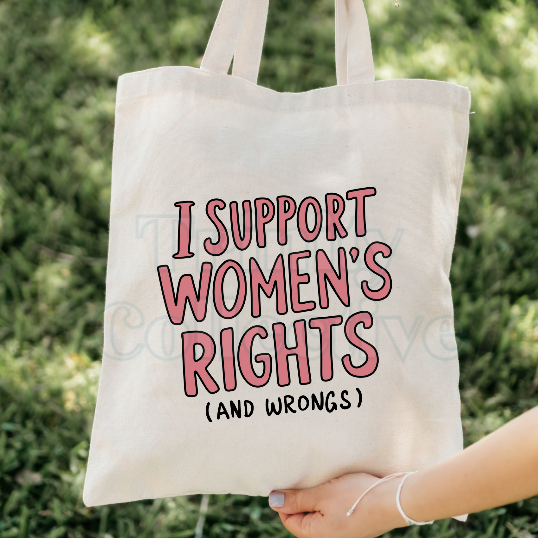Women's Rights & Wrongs | Canvas Tote