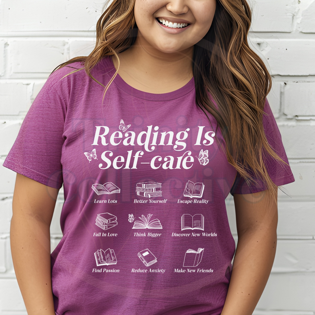 Reading is Self Care| Graphic T-shirt