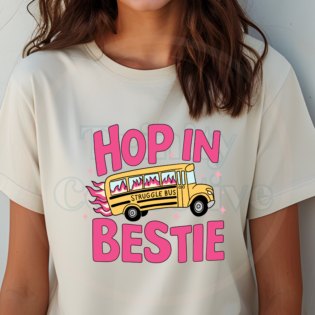 Hop in Bestie | Graphic T-shirt