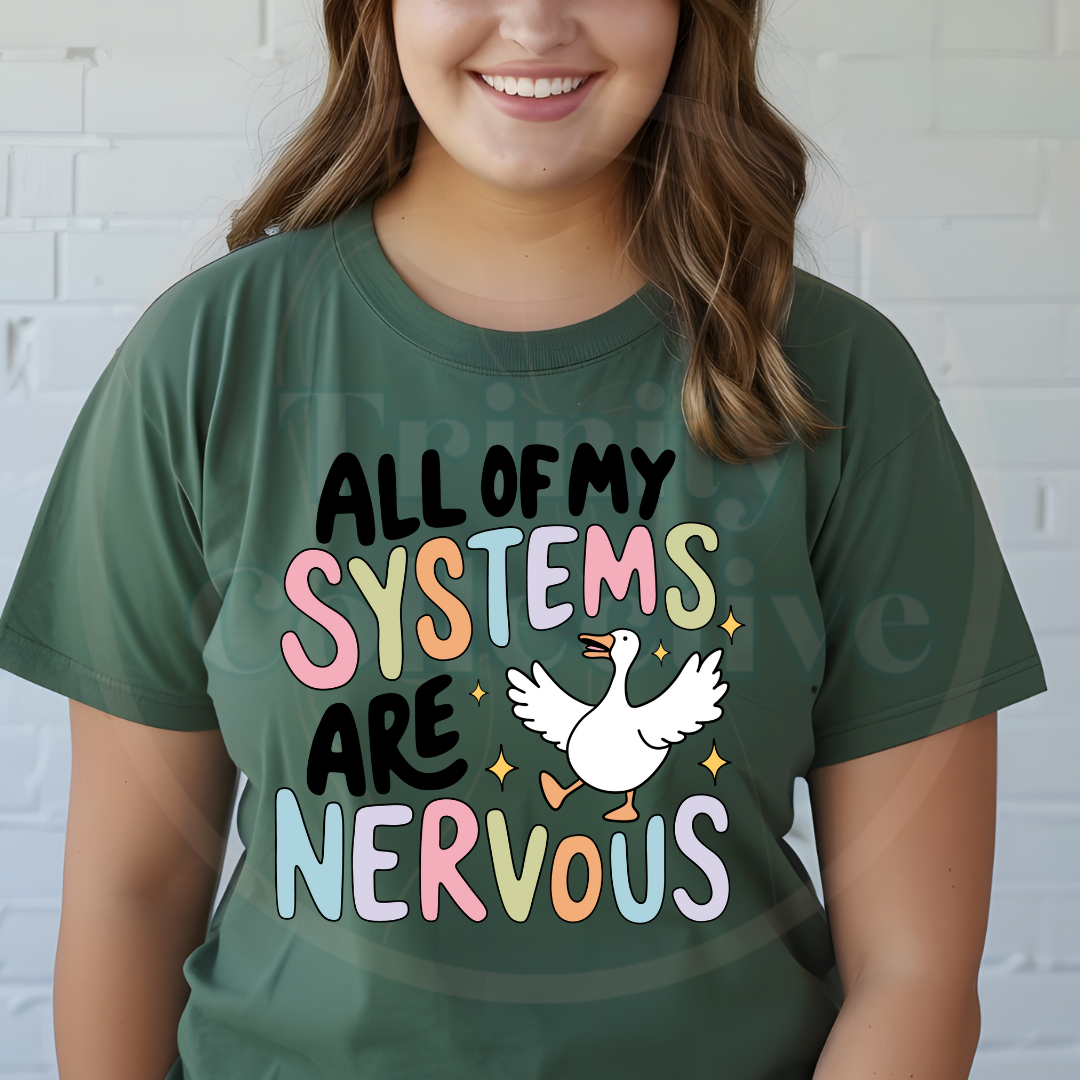 My Systems Are Nervous | Graphic T-shirt