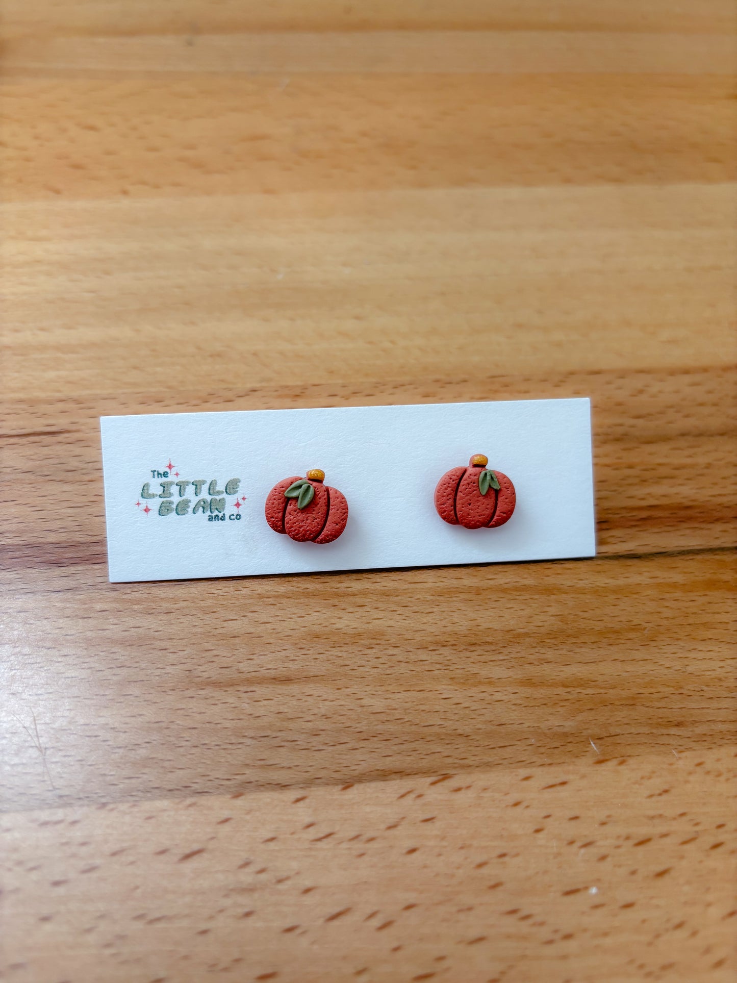 Pumpkins | Polymer Clay Studs