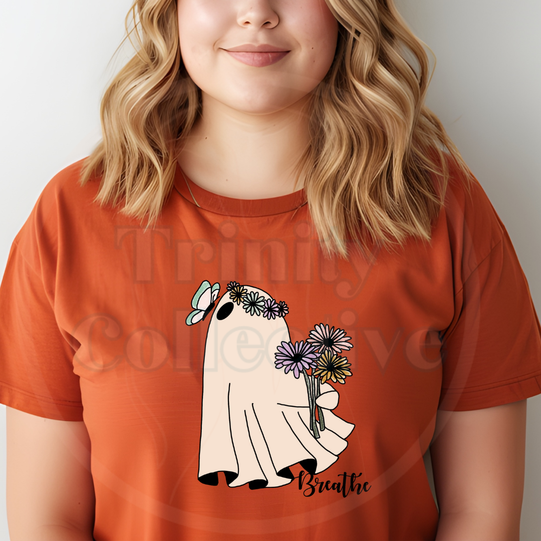 Breathe Ghostie | Graphic T-shirt