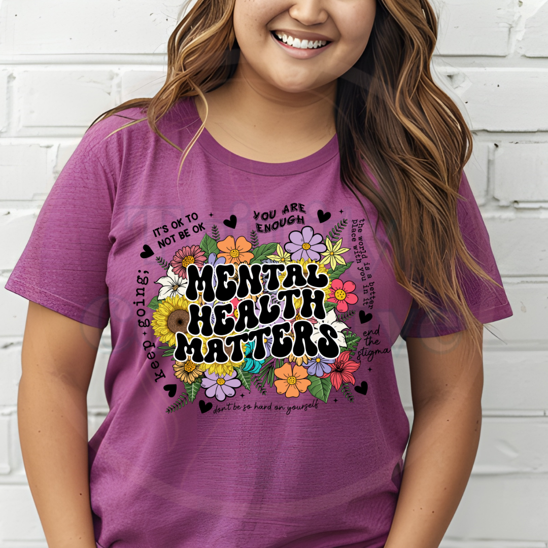Mental Health Matters | Graphic T-shirt
