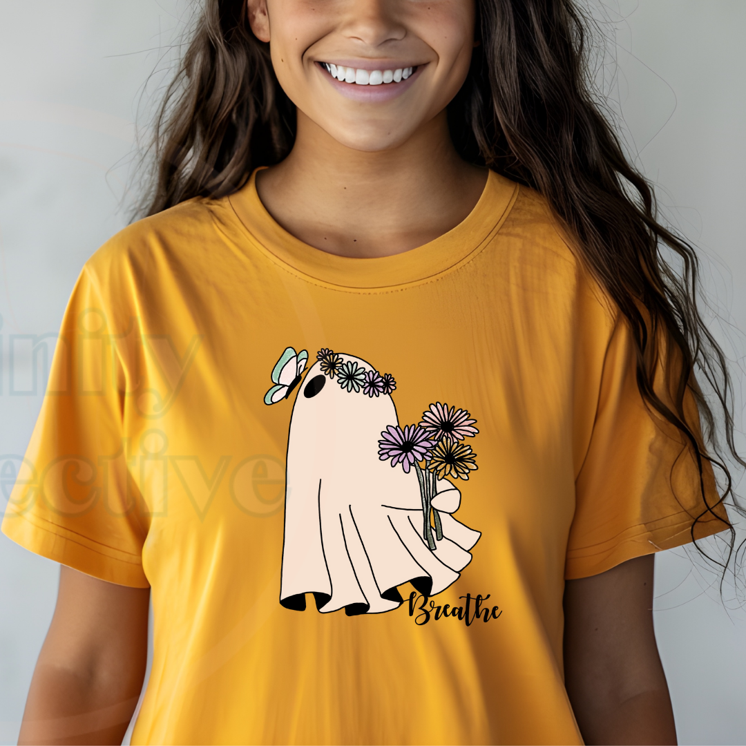 Breathe Ghostie | Graphic T-shirt