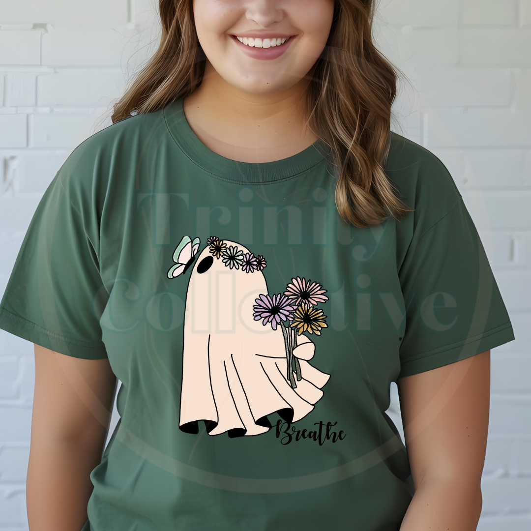 Breathe Ghostie | Graphic T-shirt