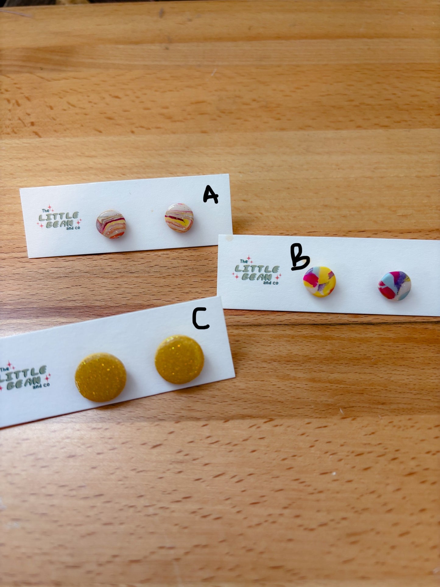 Art Gallery | Polymer Clay Studs