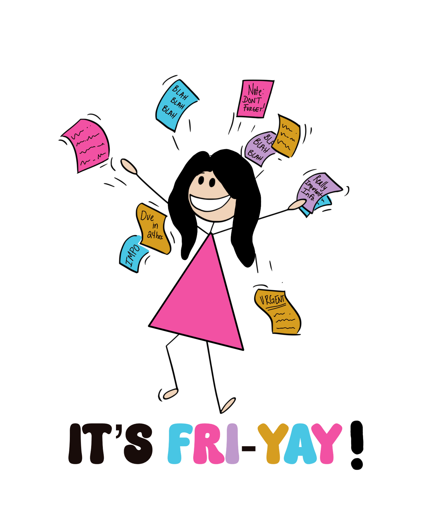 It's Fri-yay | Vinyl Sticker