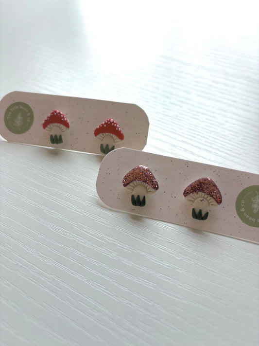 Mushies | Polymer Clay Studs