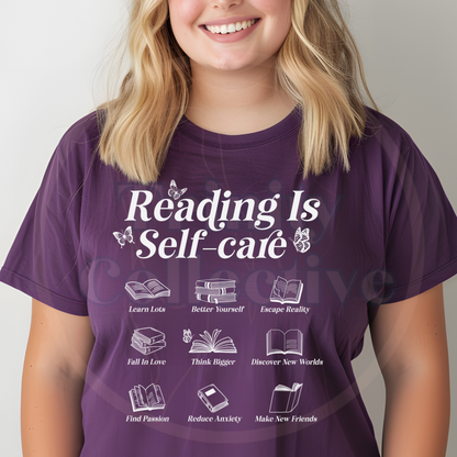 Reading is Self Care| Graphic T-shirt