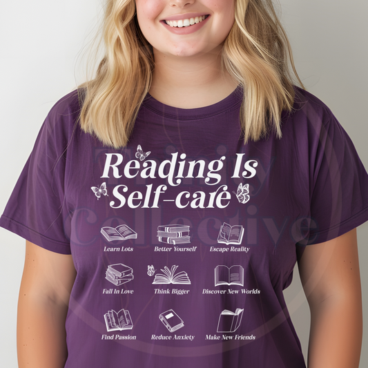 Reading is Self Care| Graphic T-shirt