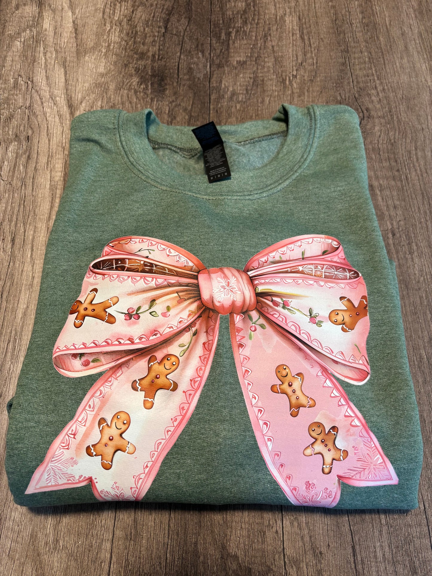 Gingy Bow | Graphic Sweatshirt