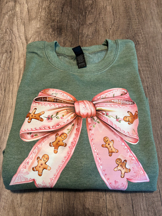 Gingy Bow | Graphic Sweatshirt