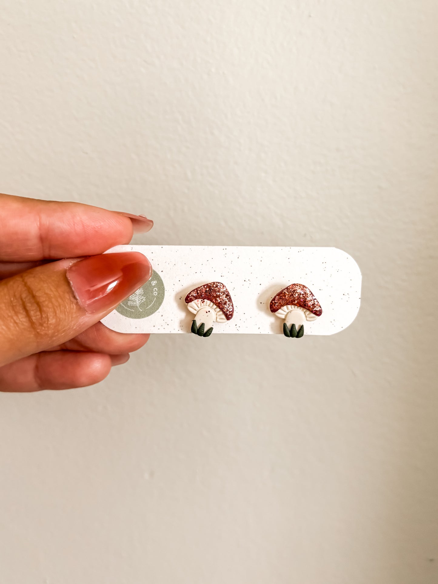 Mushies | Polymer Clay Studs