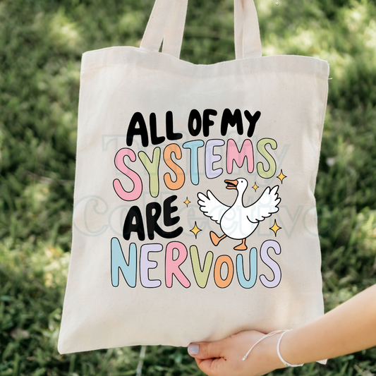 All of My Systems  | Canvas Tote