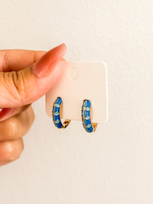 Saltillo | 18K GP Huggie Hoops