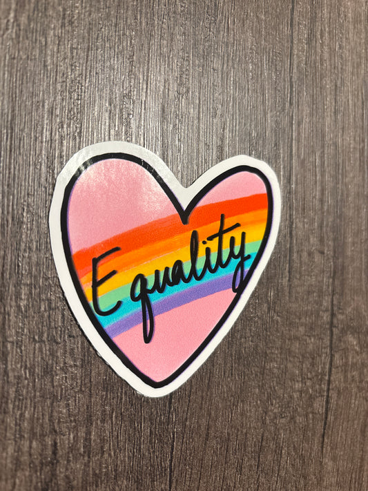 Equality Rainbow | Vinyl Sticker
