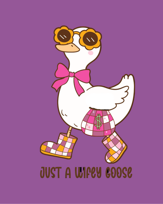 Wifey Goose | Vinyl Sticker