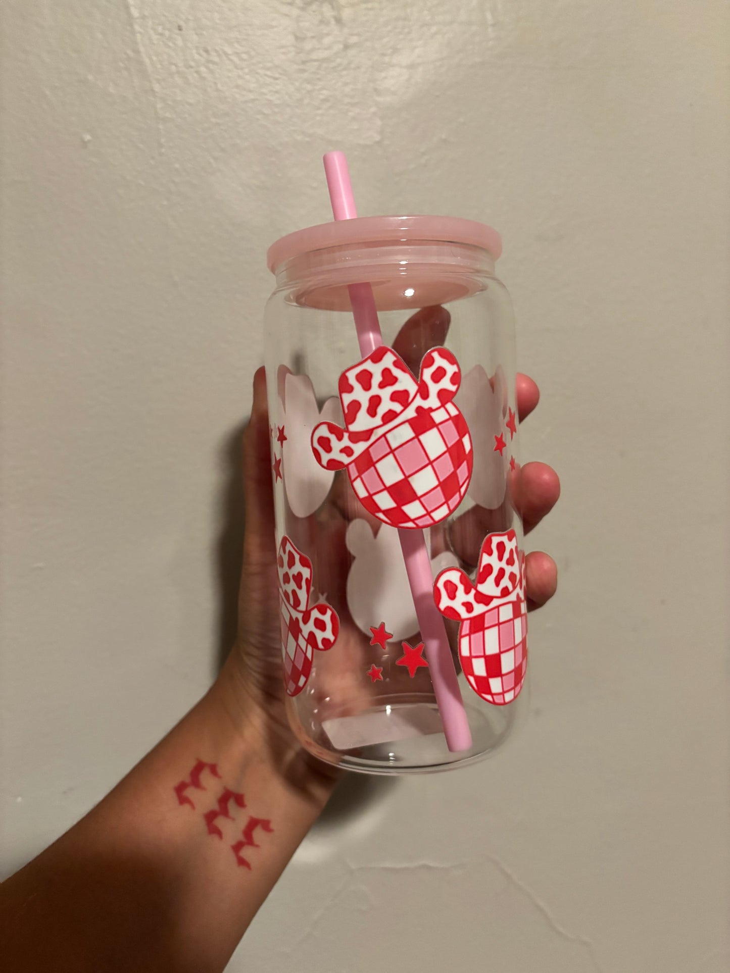 Disco Rodeo | 16oz Glass Cup