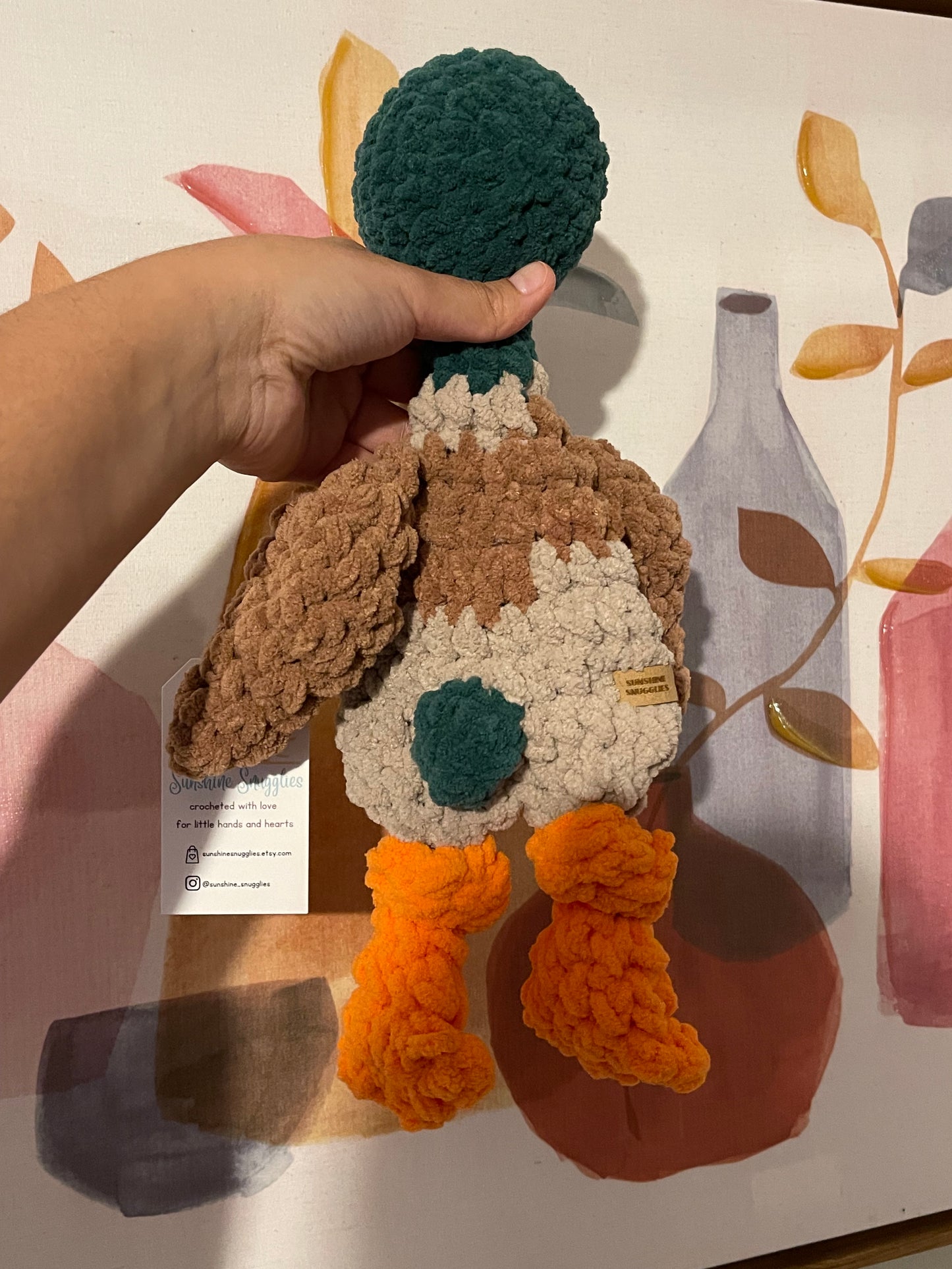 Mallard Snuggler | Crochet Lovey