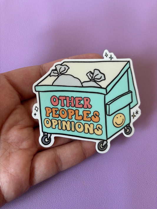 Other Opinions | Vinyl Sticker