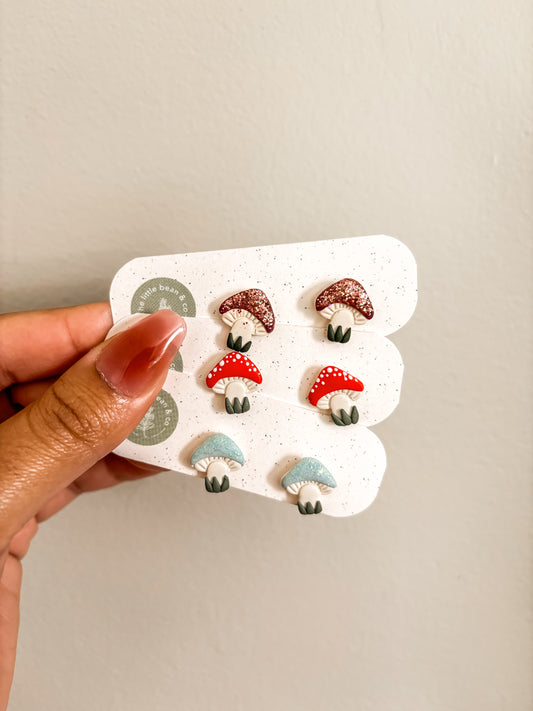 Mushies | Polymer Clay Studs
