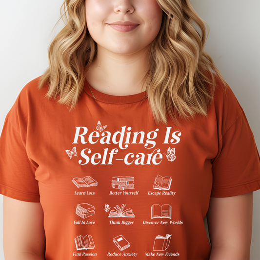 Reading is Self Care| Graphic T-shirt