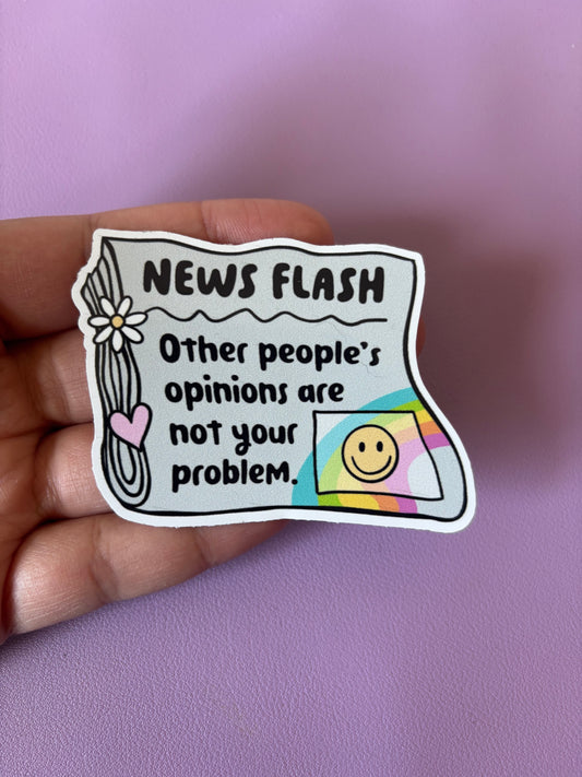 New Flash | Vinyl Sticker