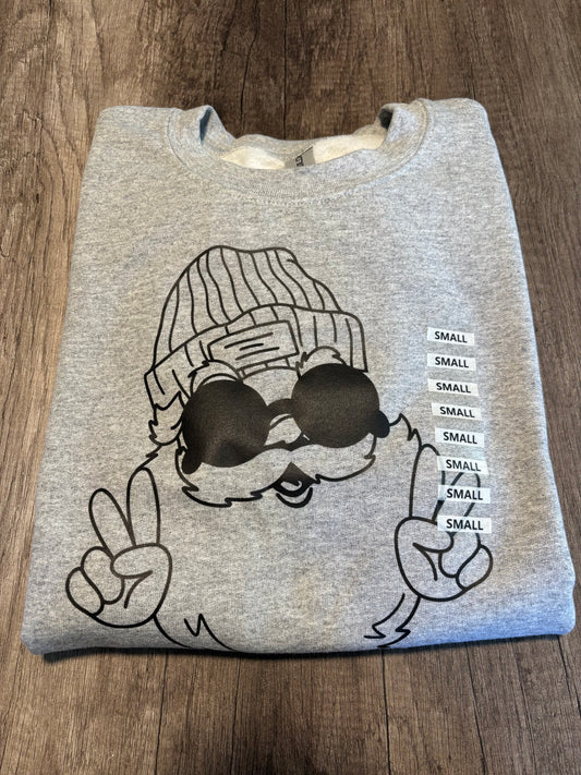 Hipster Santa | Graphic Sweatshirt