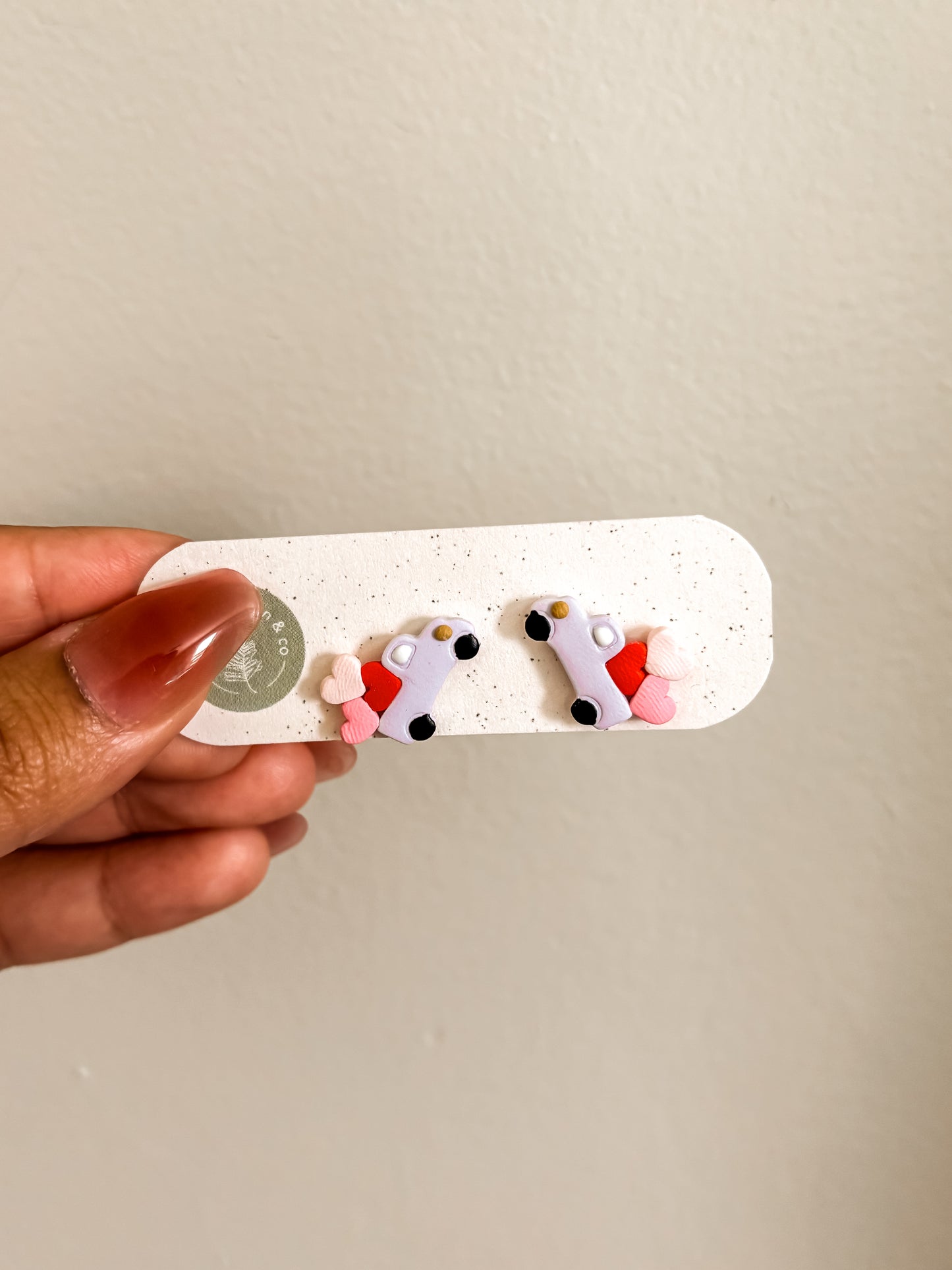 Love Trucks | Polymer Clay Studs