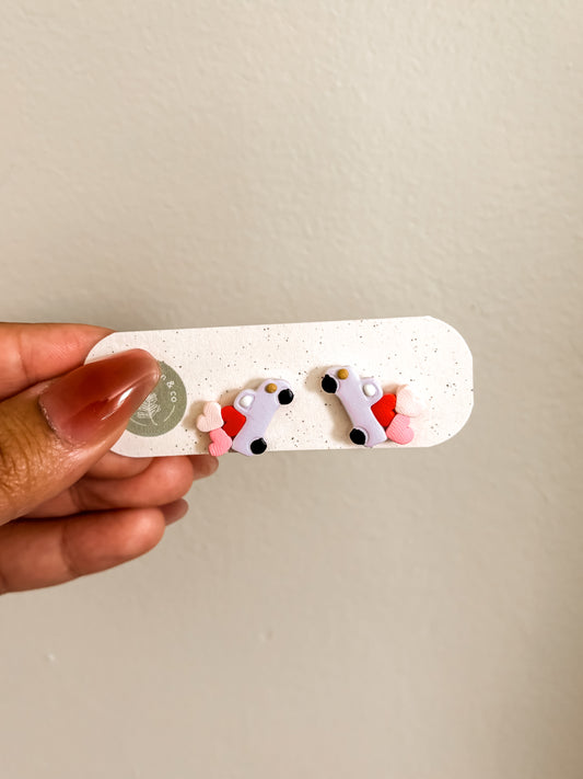Love Trucks | Polymer Clay Studs
