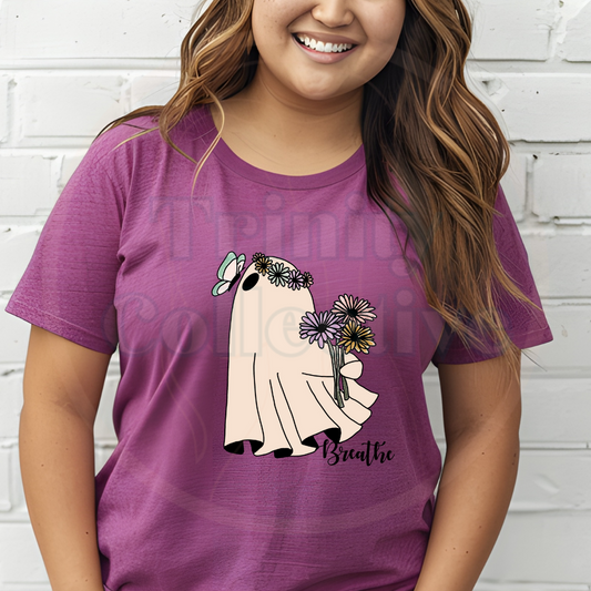 Breathe Ghostie | Graphic T-shirt
