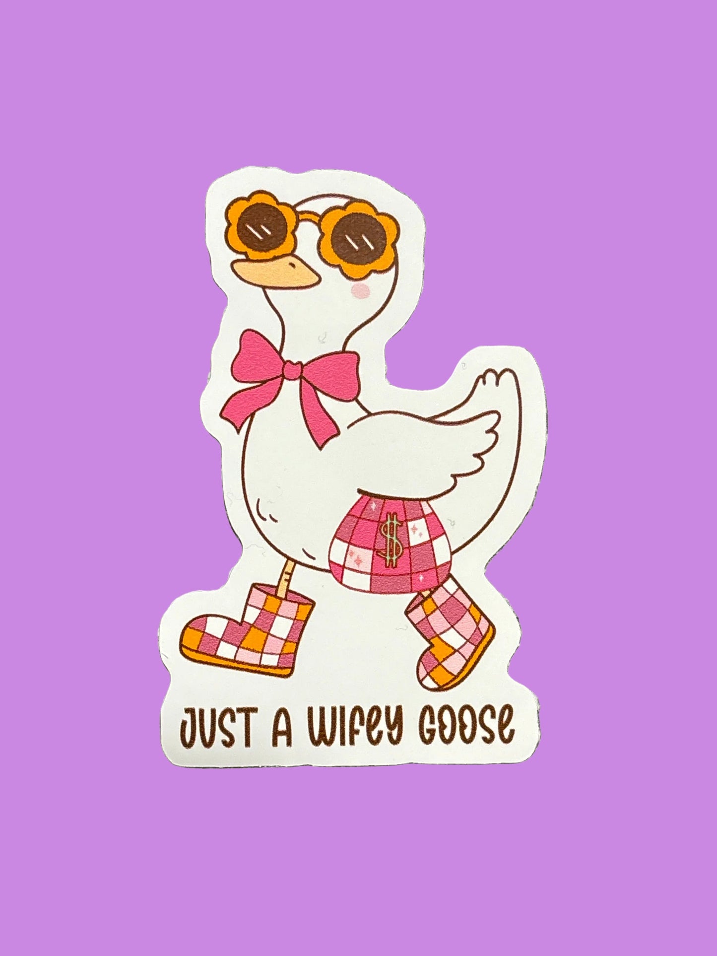 Wifey Goose | Vinyl Sticker