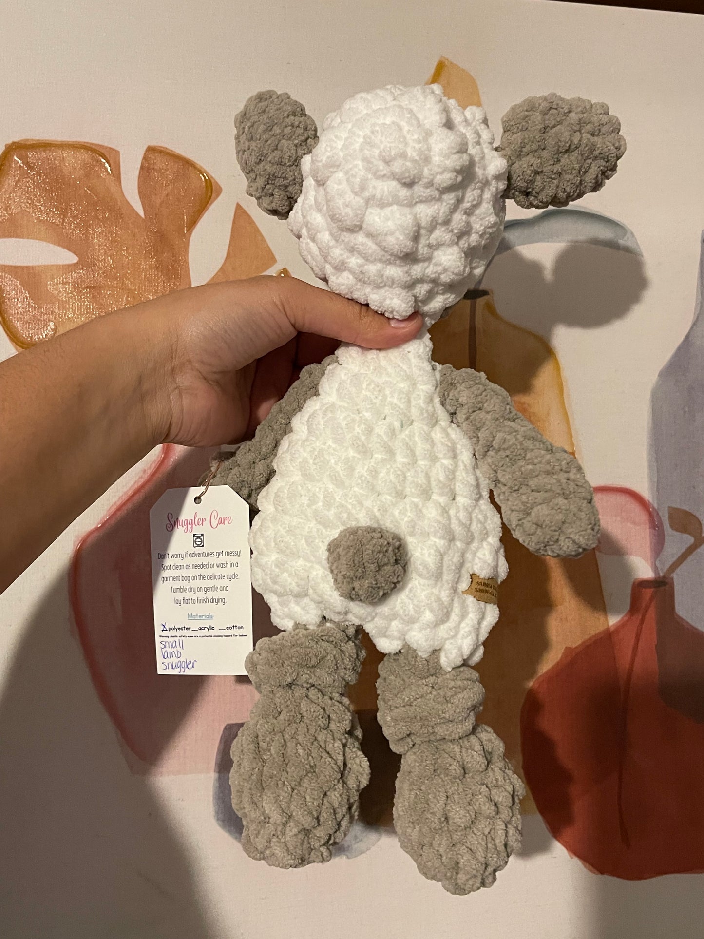 Lamb Snuggler | Crochet Lovey