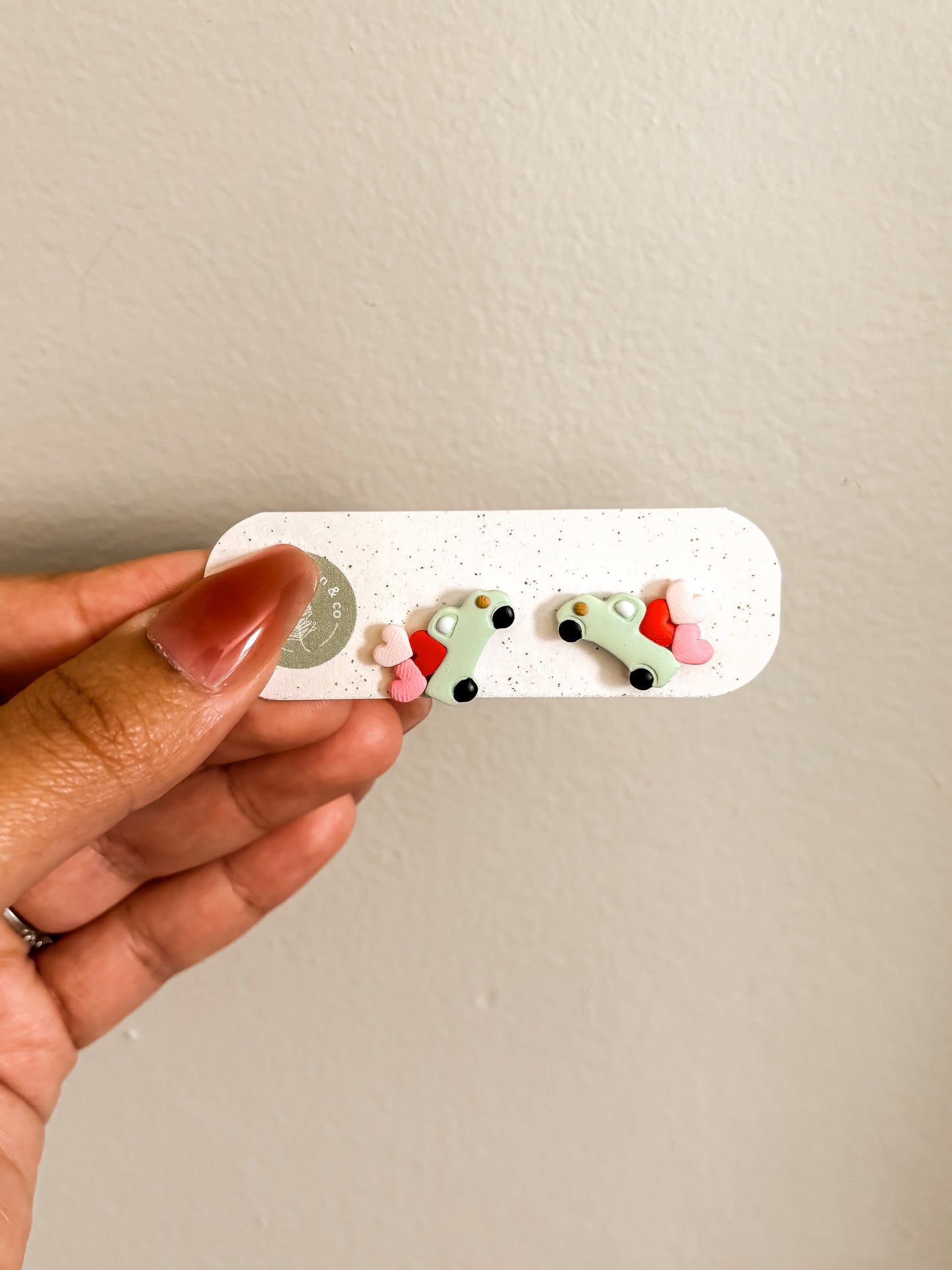 Love Trucks | Polymer Clay Studs