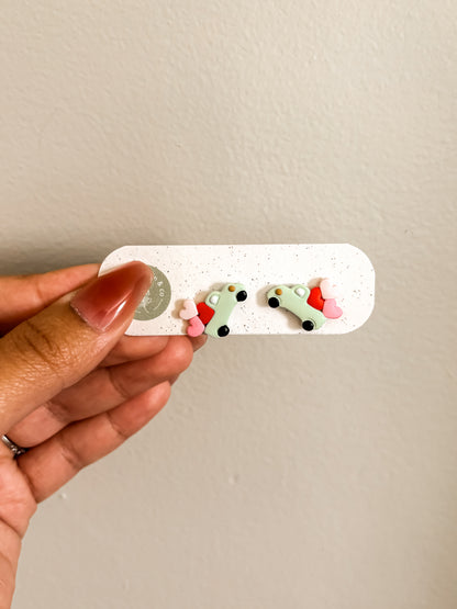 Love Trucks | Polymer Clay Studs