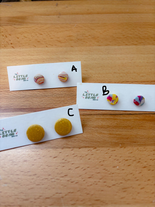 Art Gallery | Polymer Clay Studs