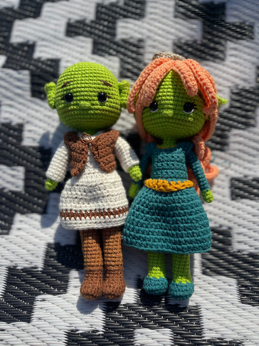 Ogre Set |  Crochet Amigurumi Dolls