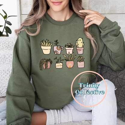 Plantaholic | Graphic Sweatshirt