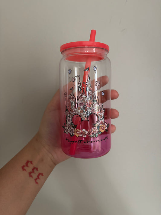 Floral Castle | 16oz Cup