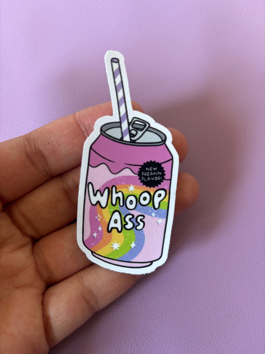 Can of Whoop A | Vinyl Sticker