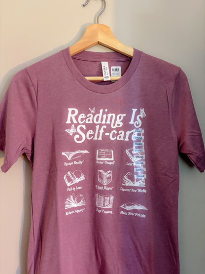 Reading is Self Care| Graphic T-shirt