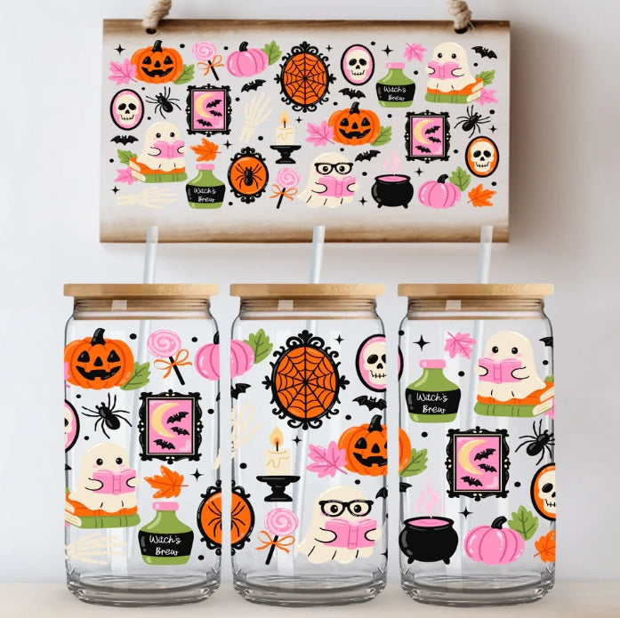 Spooky Season | 16oz Glass Cup