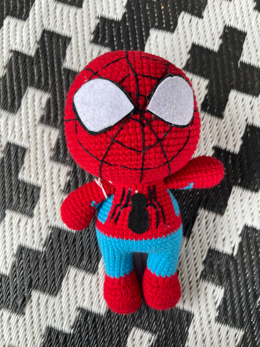 Spider Superhero | Crochet Doll - Amigurumi Dolls, Gift Toy, Handmade Plush